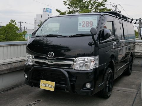 H25年式　3型ハイエースV　ディーゼル4WDを仕様変更しました♪